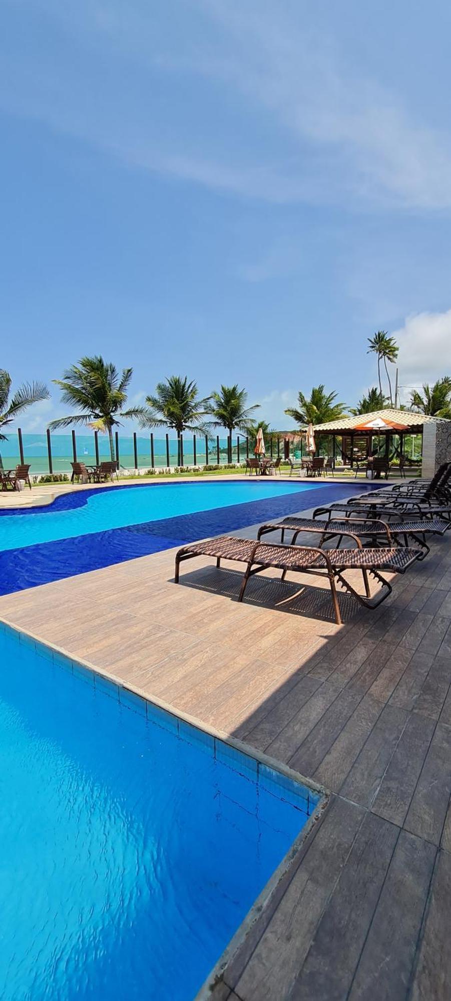 Flat Tabatinga Nord, Vista Para O Mar Конди Номер фото